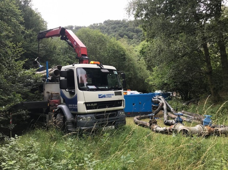 Cumbrian salmon farm Pump hire helps salmon manufacturers maintain output