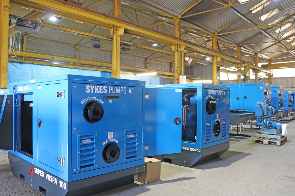 Sykes Pumps: offering units for sale as well as hire Sykes Pumps: offering units for sale as well as hire