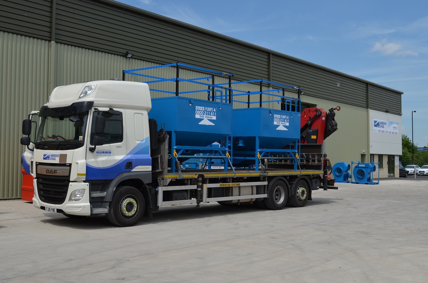 heavy duty water pump hire
