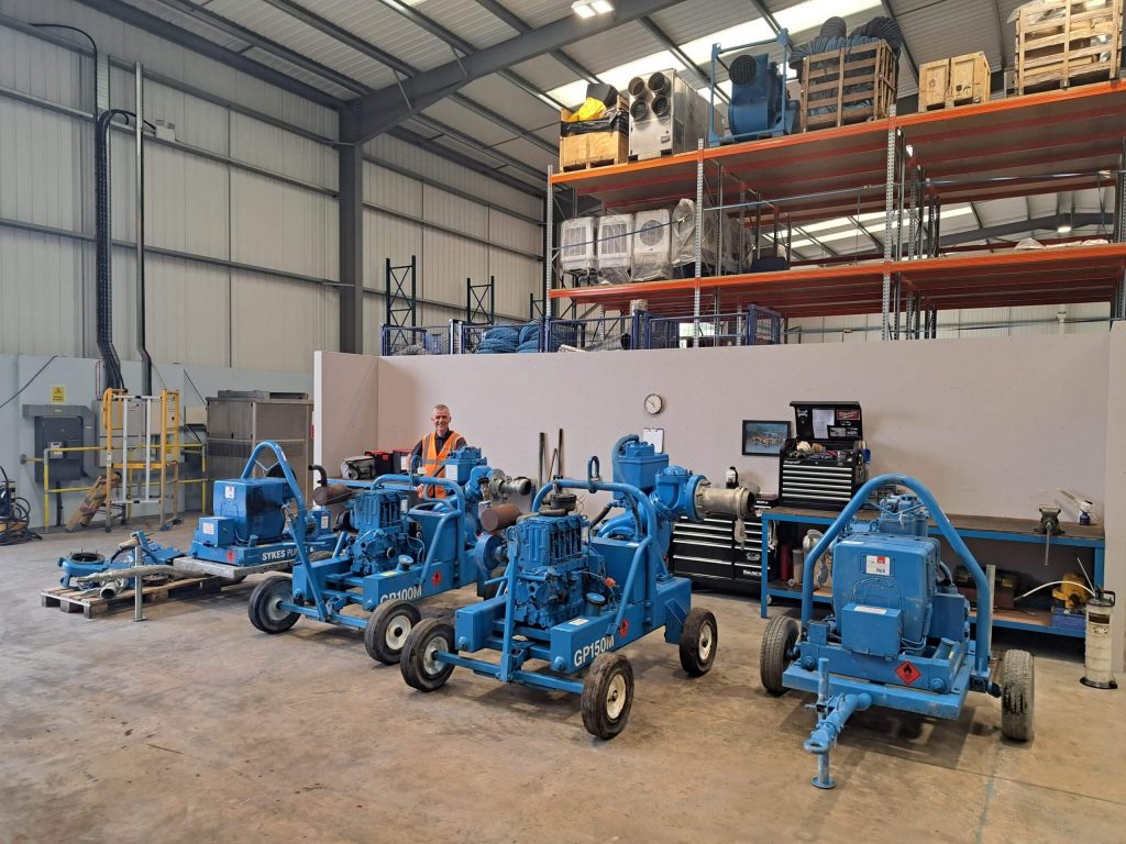 Sykes Pumps to the rescue: a pipe dream come true